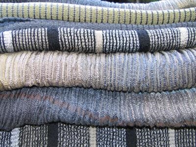 5 Handwoven silk & wool scarves