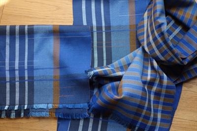 3 Handwoven silk scarves