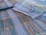 2 scarves by Bobbie Kociejowski, Textiles, silk & wool