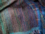 2 scarves by Bobbie Kociejowski, Textiles, silk & wool