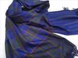 298. Handwoven silk&cashmere large scarf/shawl by Bobbie Kociejowski, Textiles, silk & cashmere