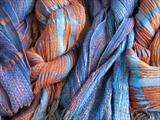 4 Silk & wool scarves by Bobbie Kociejowski, Textiles