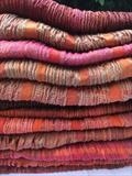 Handwoven silk & wool by Bobbie Kociejowski, Textiles