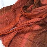 Handwoven silk & wool by Bobbie Kociejowski, Textiles