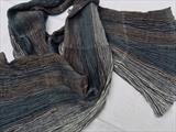 handwoven silk & wool scarf by Bobbie Kociejowski, Textiles
