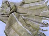 handwoven silk & wool scarf by Bobbie Kociejowski, Textiles