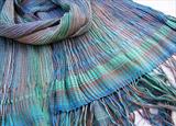 large scarf by Bobbie Kociejowski, Textiles, silk & wool